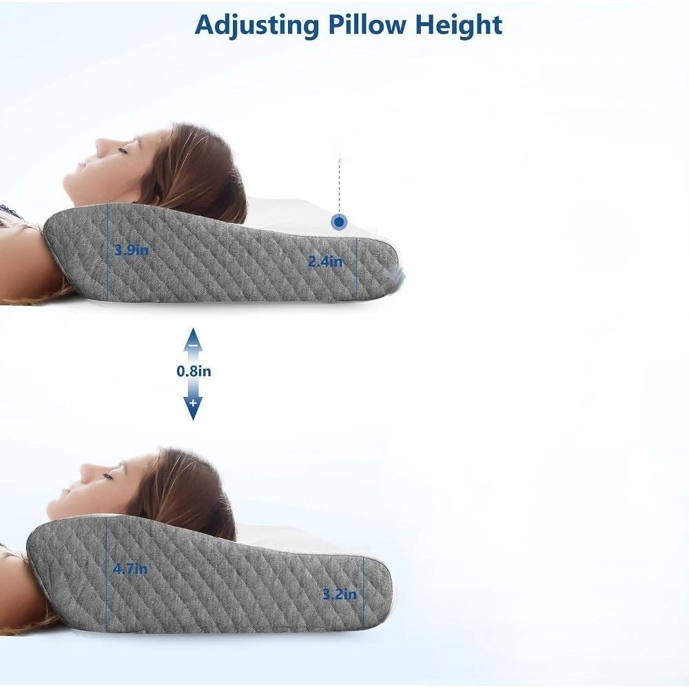 Generic Orthopedic Neck Pillow (Grey)