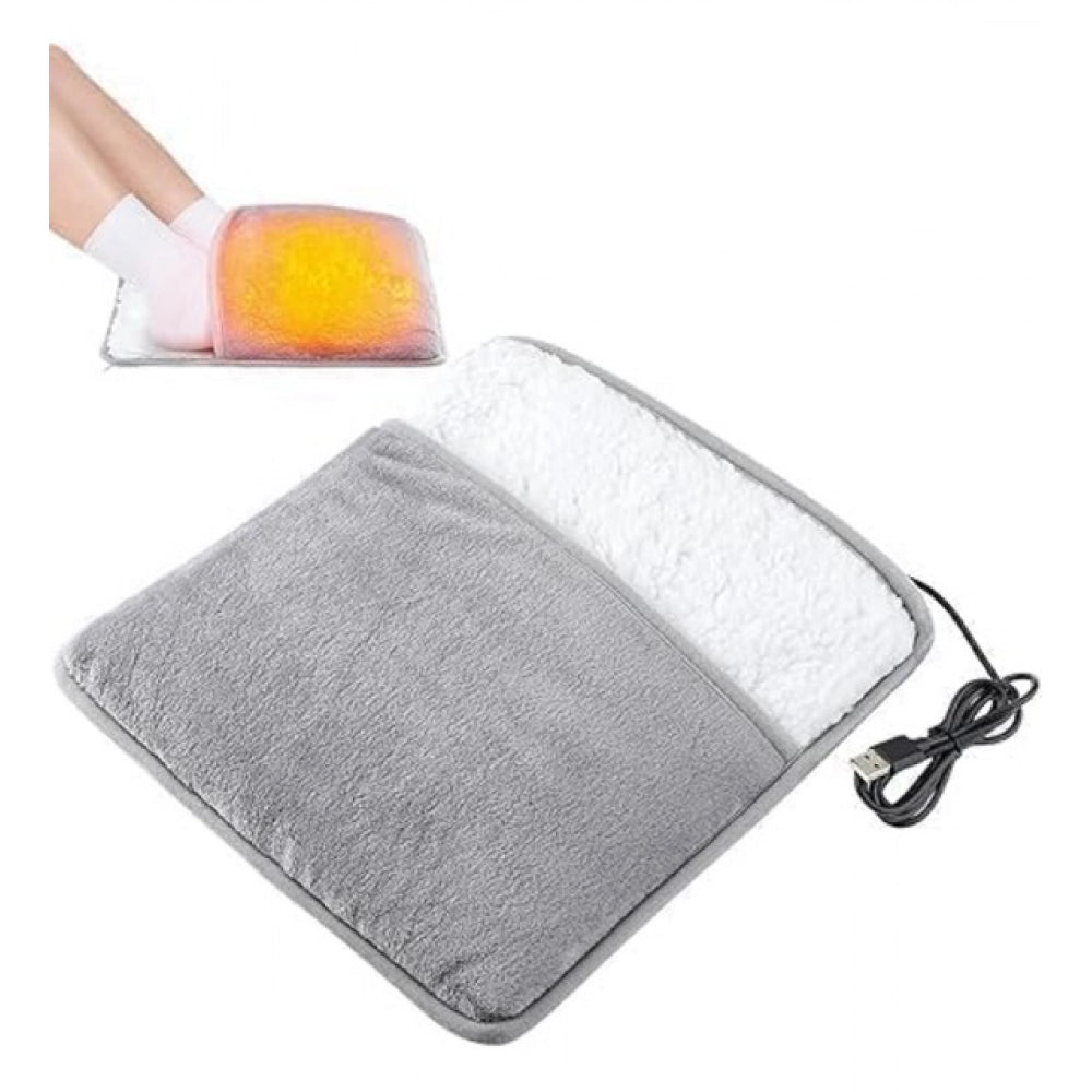 Generic Electric Foot Warmer (Grey)